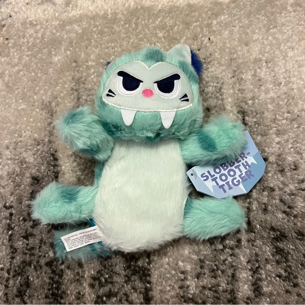 Bark Slobber Tooth Tiger Toy NWT